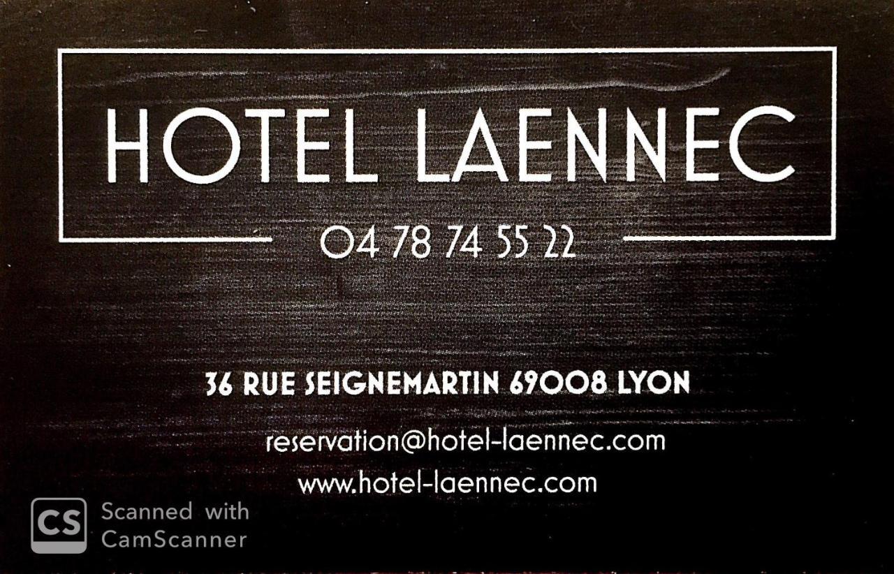 Laennec Hotel Lyon Exterior photo